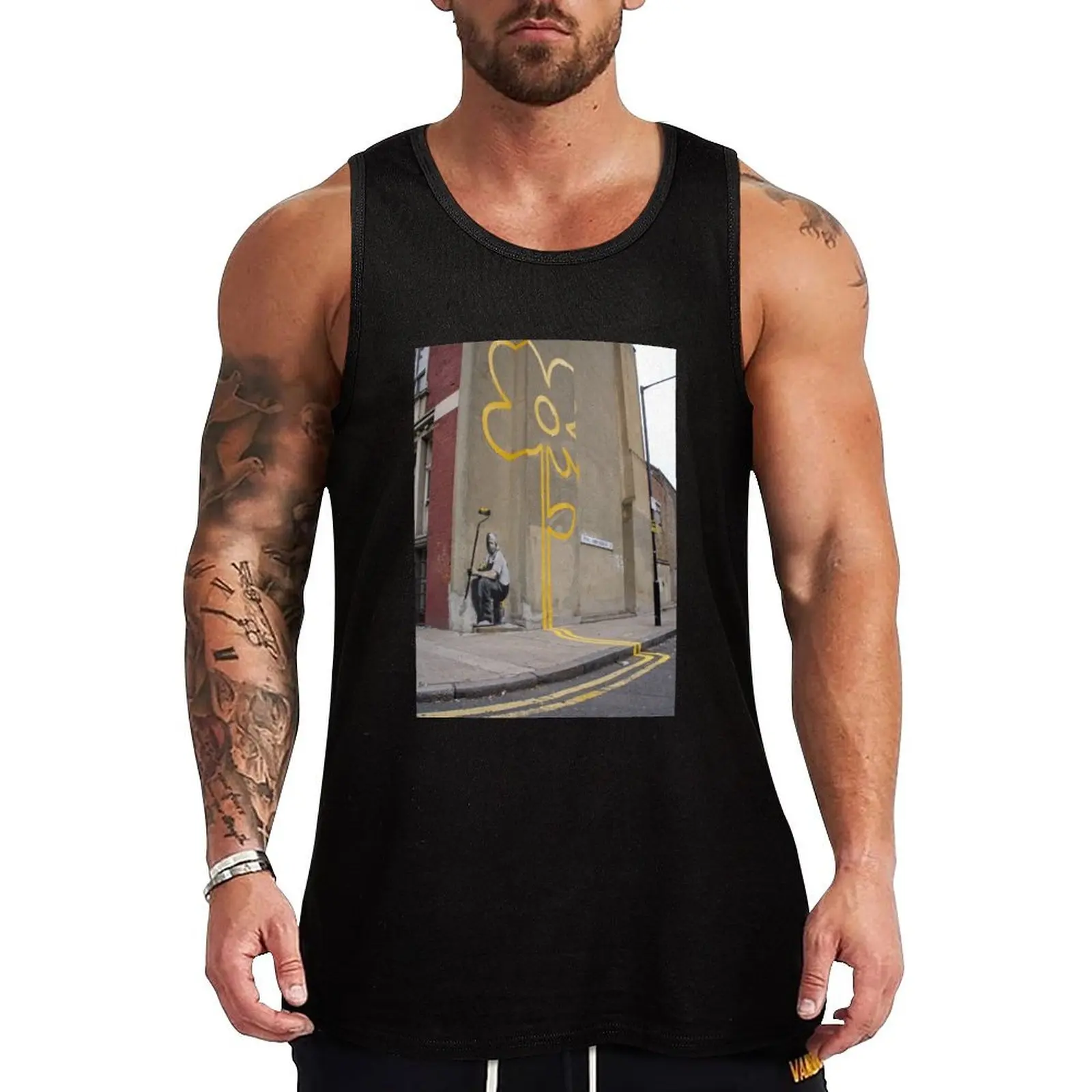 Banksy Yellow Lines Flower Painter Tank Top Anti Odor Tank Top Moisture Wicking Workout Shirt
Banksy Yellow Lines Flower Painter Tank Top Anti Odor Tank Top Moisture Wicking Workout Shirt