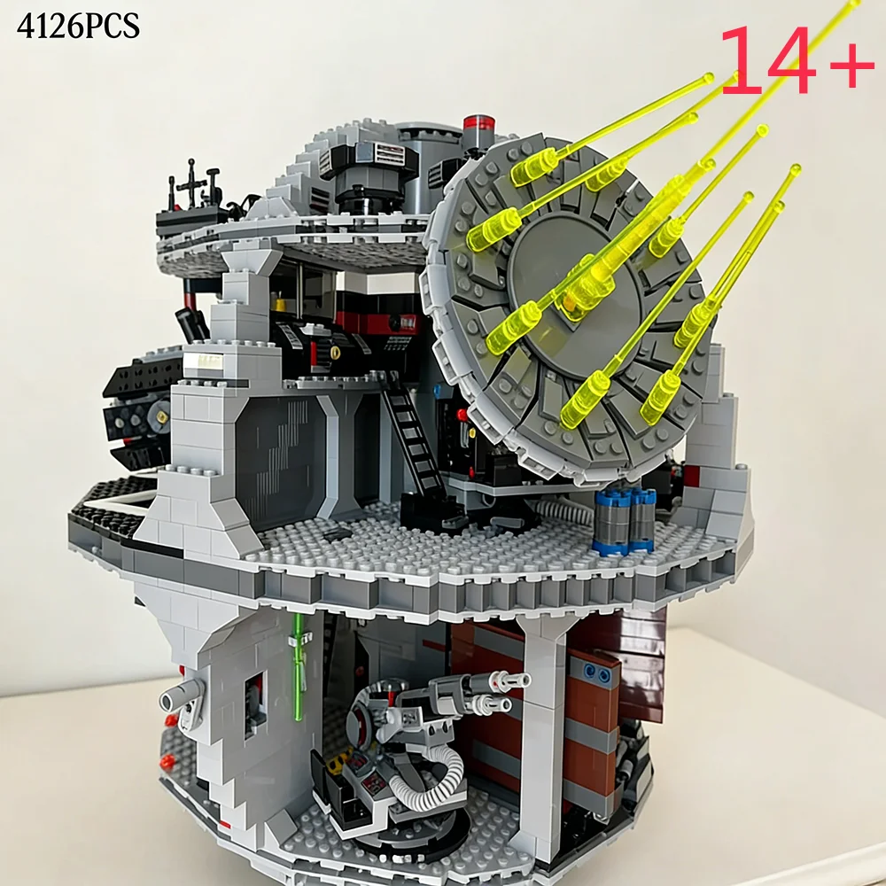 Конструктор LEGO Galaxy Empire 75159: Звезда Смерти, Битва III, модель станции, 4126 деталей, STEM-набор для обучения, детские рождественские подарки
Конструктор LEGO Galaxy Empire 75159: Звезда Смерти, Битва III, модель станции, 4126 деталей, STEM-набор для обучения, детские рождественские подарки