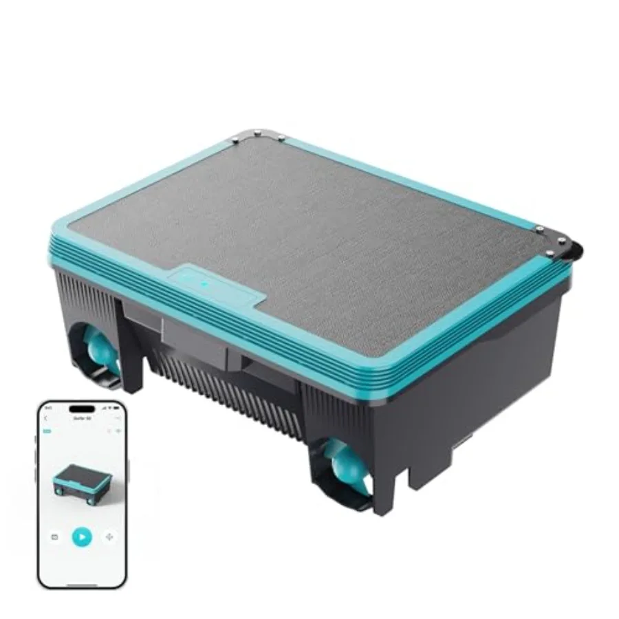 H3 Solar Powered Automatic Robotic Pool Skimmer for residential pools, ABS plastic body, blue-gray finish, 24/7 continuous clea
H3 Solar Powered Automatic Robotic Pool Skimmer for residential pools, ABS plastic body, blue-gray finish, 24/7 continuous clea