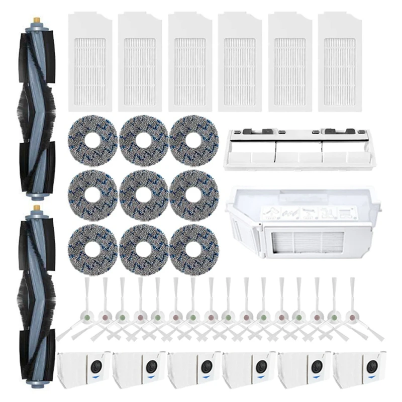 Пылесборник для пылесоса Ecovacs Deebot X1/T10 OMNI TURBO, фильтр НЕРА, основная боковая щетка, тряпка, мусорная корзина
Пылесборник для пылесоса Ecovacs Deebot X1/T10 OMNI TURBO, фильтр НЕРА, основная боковая щетка, тряпка, мусорная корзина