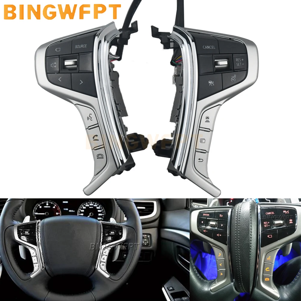Steering Wheel Cruise Control Buttons For Mitsubishi Outlander PAJERO SPORT 2015-2022 Triton L200 2015 Delica L200
Steering Wheel Cruise Control Buttons For Mitsubishi Outlander PAJERO SPORT 2015-2022 Triton L200 2015 Delica L200