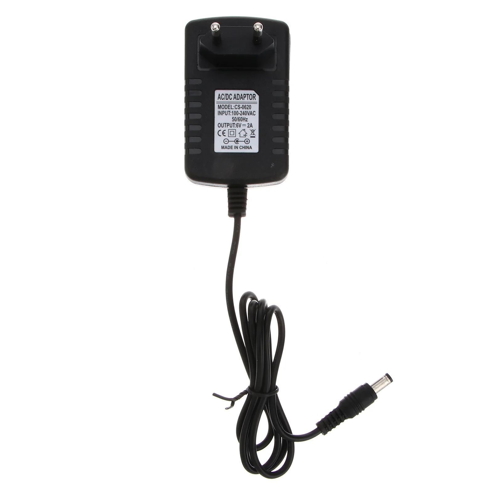 AC 100-240V DC 6V 2A 55mm x 21mm Power Adapter with EU-plug (Black) 6V 2A power adapter 55*21mm power adapter
AC 100-240V DC 6V 2A 55mm x 21mm Power Adapter with EU-plug (Black) 6V 2A power adapter 55*21mm power adapter