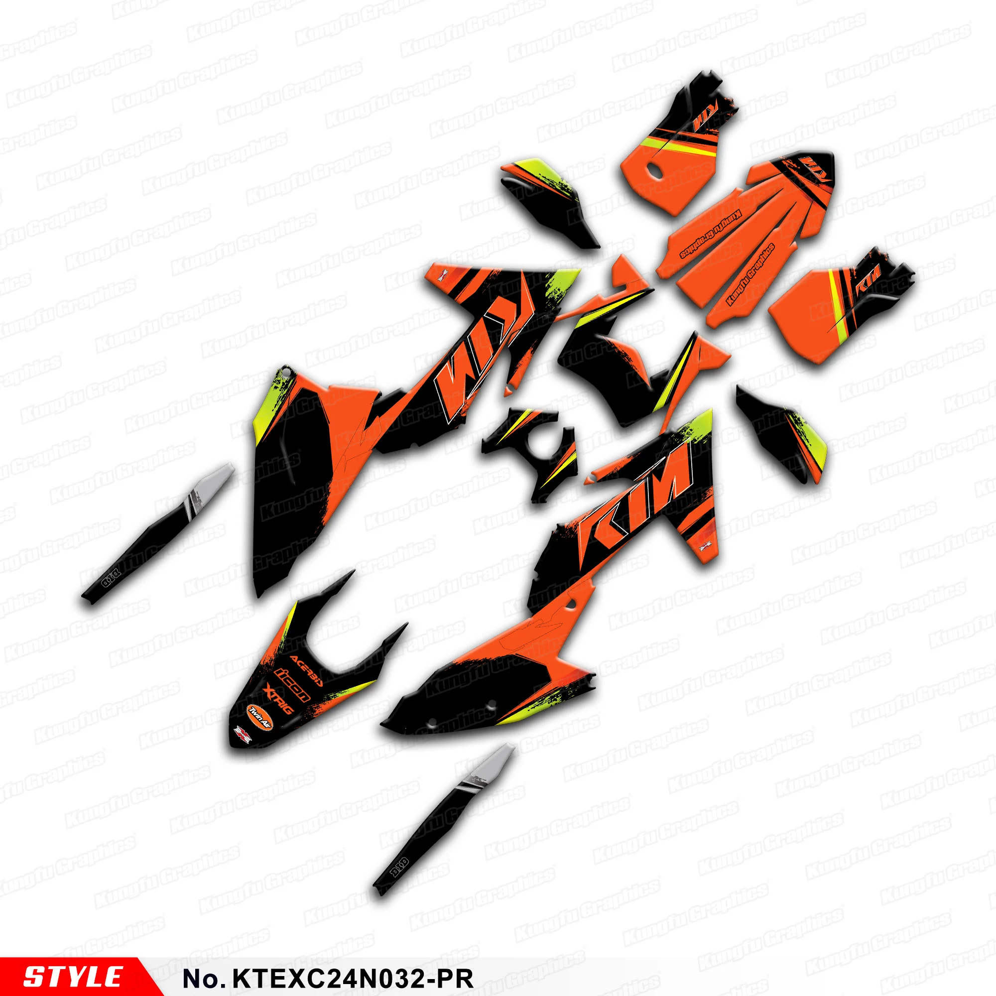 JY Racing Custom MX Graphics Racing Sticker for KTM 150 250 300 350 450 500 EXC EXC-F XC-W 2024 2025, Shield, KTEXC24N032-PR
JY Racing Custom MX Graphics Racing Sticker for KTM 150 250 300 350 450 500 EXC EXC-F XC-W 2024 2025, Shield, KTEXC24N032-PR