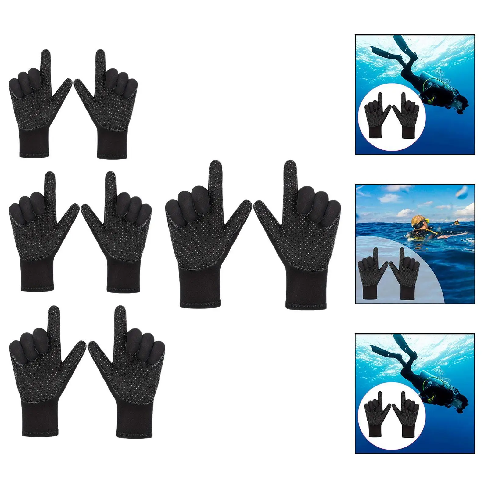 Diving Gloves Winter Comfortable Nonslip 3mm Neoprene Gloves for Canoe Water Sports Accessories Snorkeling Swimming Spearfishing
Diving Gloves Winter Comfortable Nonslip 3mm Neoprene Gloves for Canoe Water Sports Accessories Snorkeling Swimming Spearfishing