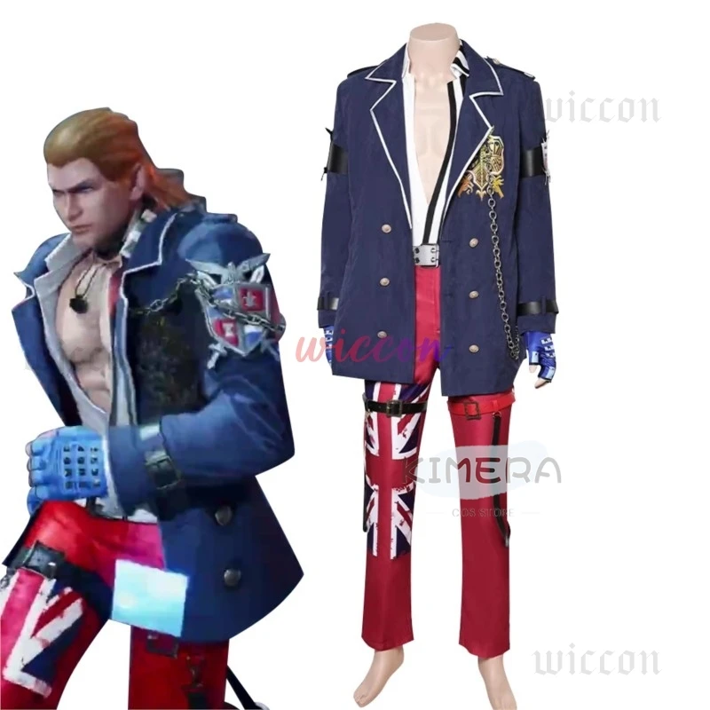 Игра Tekken 8, Стив Фокс, костюм для косплея, маскировка для взрослых, мужская одежда, куртка, брюки, комплект униформы, карнавальный костюм на Хэллоуин
Игра Tekken 8, Стив Фокс, костюм для косплея, маскировка для взрослых, мужская одежда, куртка, брюки, комплект униформы, карнавальный костюм на Хэллоуин