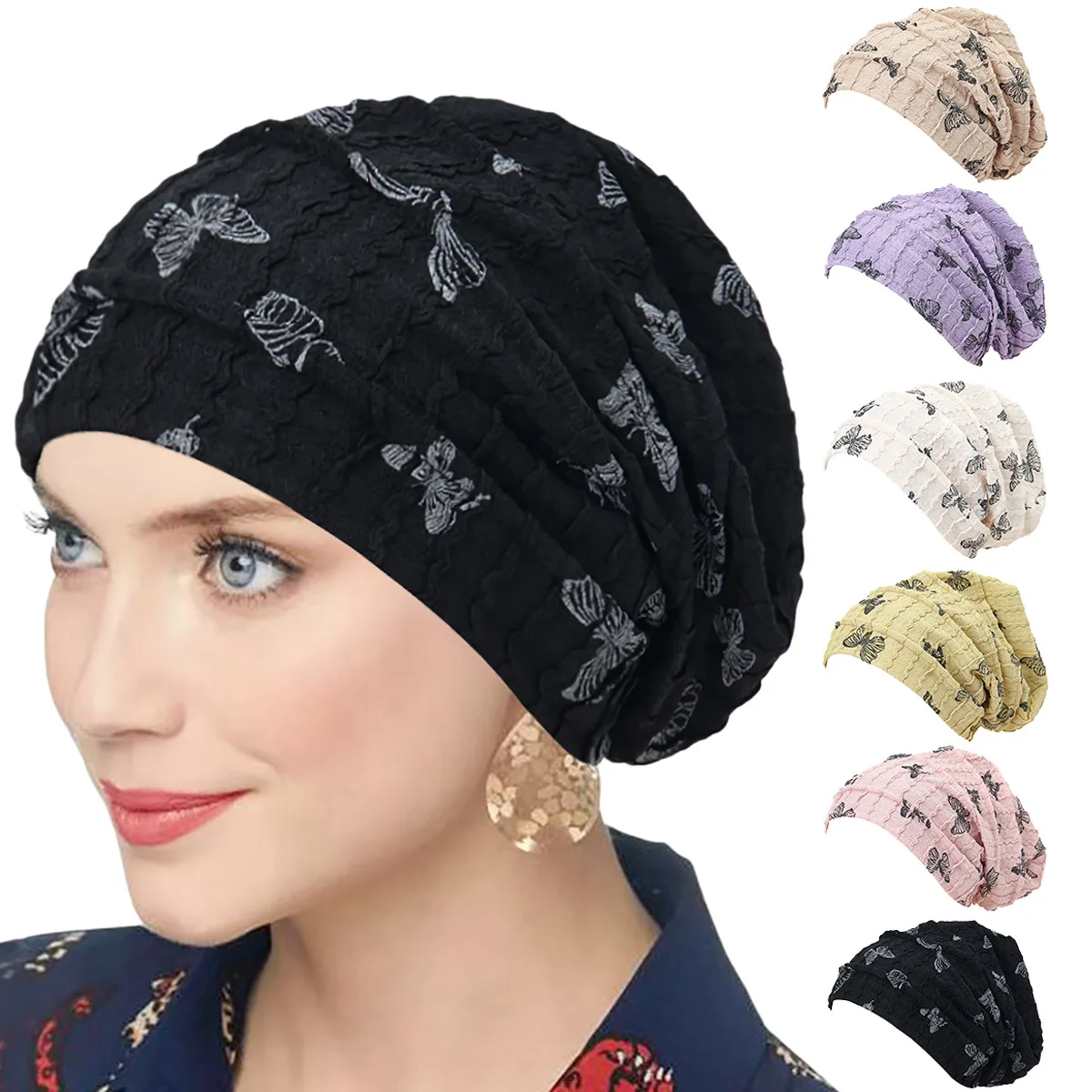 Ladies Summer Breathable Stretch Beanie Chemo Turban Hat Muslim Women Turbantes Wrap Head Hijab Underscarf Bonnet
Ladies Summer Breathable Stretch Beanie Chemo Turban Hat Muslim Women Turbantes Wrap Head Hijab Underscarf Bonnet