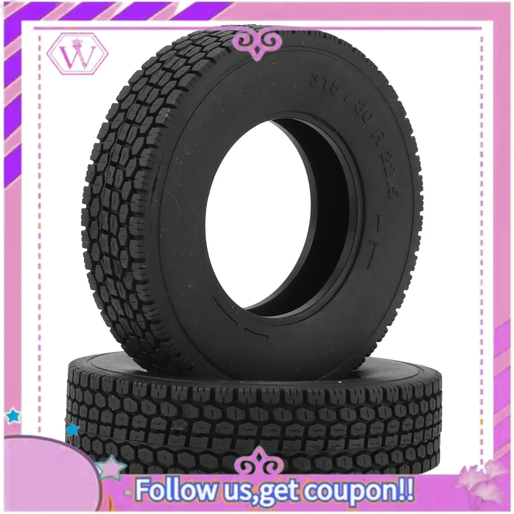 Upgraded 4Pcs 1.55 Rubber Wheel Tires Tyre For Tamiya 1/14 RC Trailer Tractor Truck Upgrade Parts
Upgraded 4Pcs 1.55 Rubber Wheel Tires Tyre For Tamiya 1/14 RC Trailer Tractor Truck Upgrade Parts