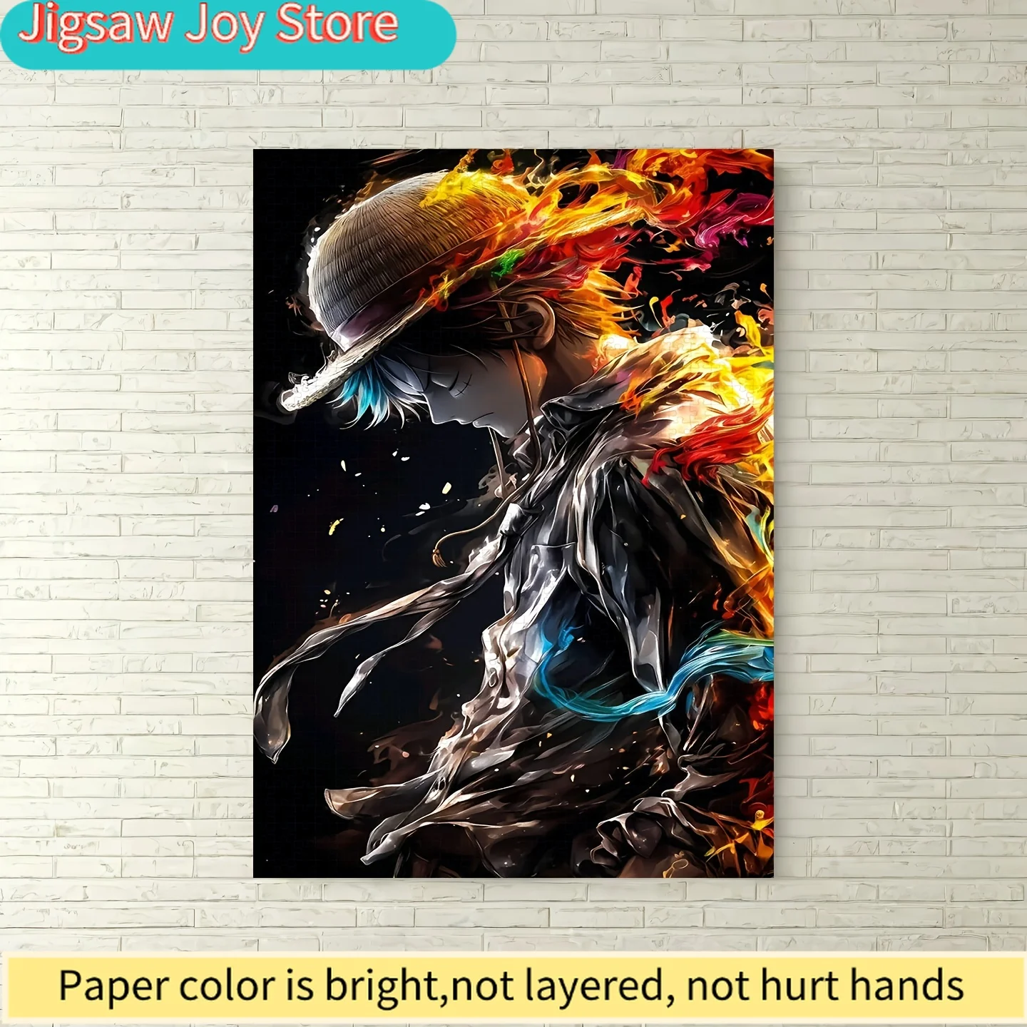 Anime-Themed Puzzle Suitable for Adults - Challenging Frameless Brain with Bold Color Art & Iconic Characters - Room Decor for
Anime-Themed Puzzle Suitable for Adults - Challenging Frameless Brain with Bold Color Art & Iconic Characters - Room Decor for