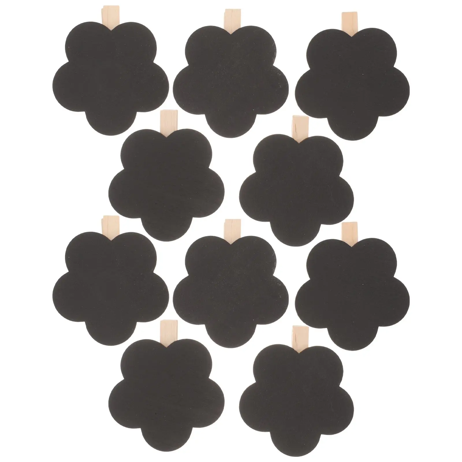10 Pcs Black Wooden Memo Labels Food Label Clip Wood Blackboard Clip Erasable Note Signs Food Display Notice Items
10 Pcs Black Wooden Memo Labels Food Label Clip Wood Blackboard Clip Erasable Note Signs Food Display Notice Items