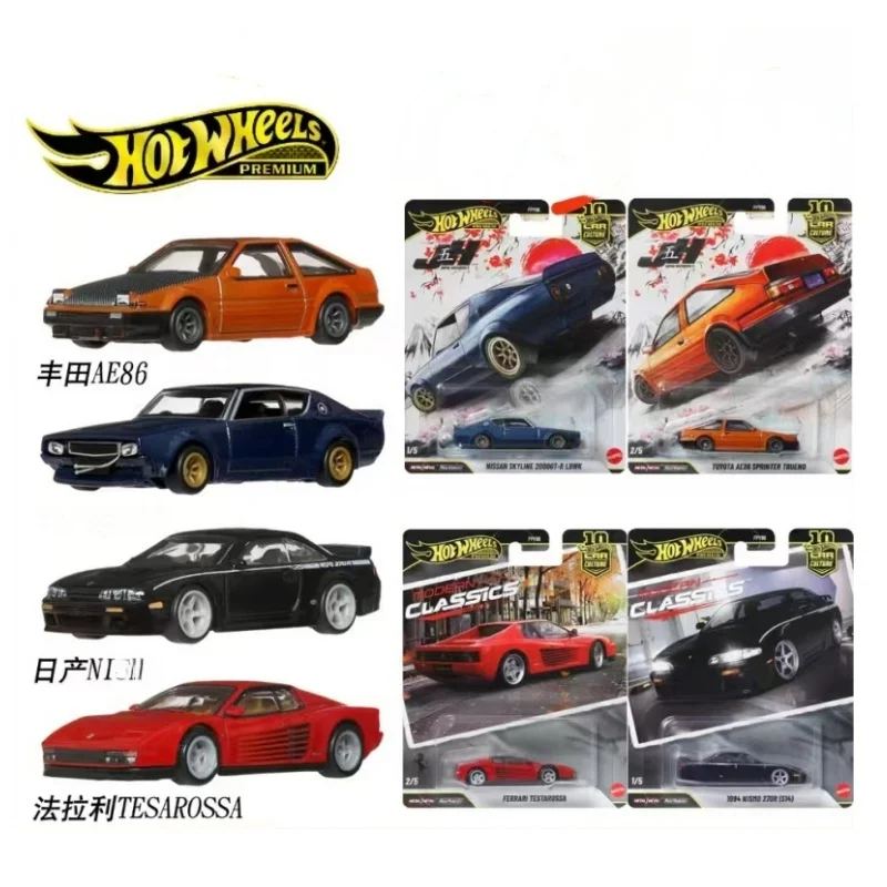 В наличии: Hot Wheels Premium FPY86 Modern Classic & Japanese Historics, 5 коллекционных моделей автомобилей Ferrari, игрушки-сюрпризы
В наличии: Hot Wheels Premium FPY86 Modern Classic & Japanese Historics, 5 коллекционных моделей автомобилей Ferrari, игрушки-сюрпризы