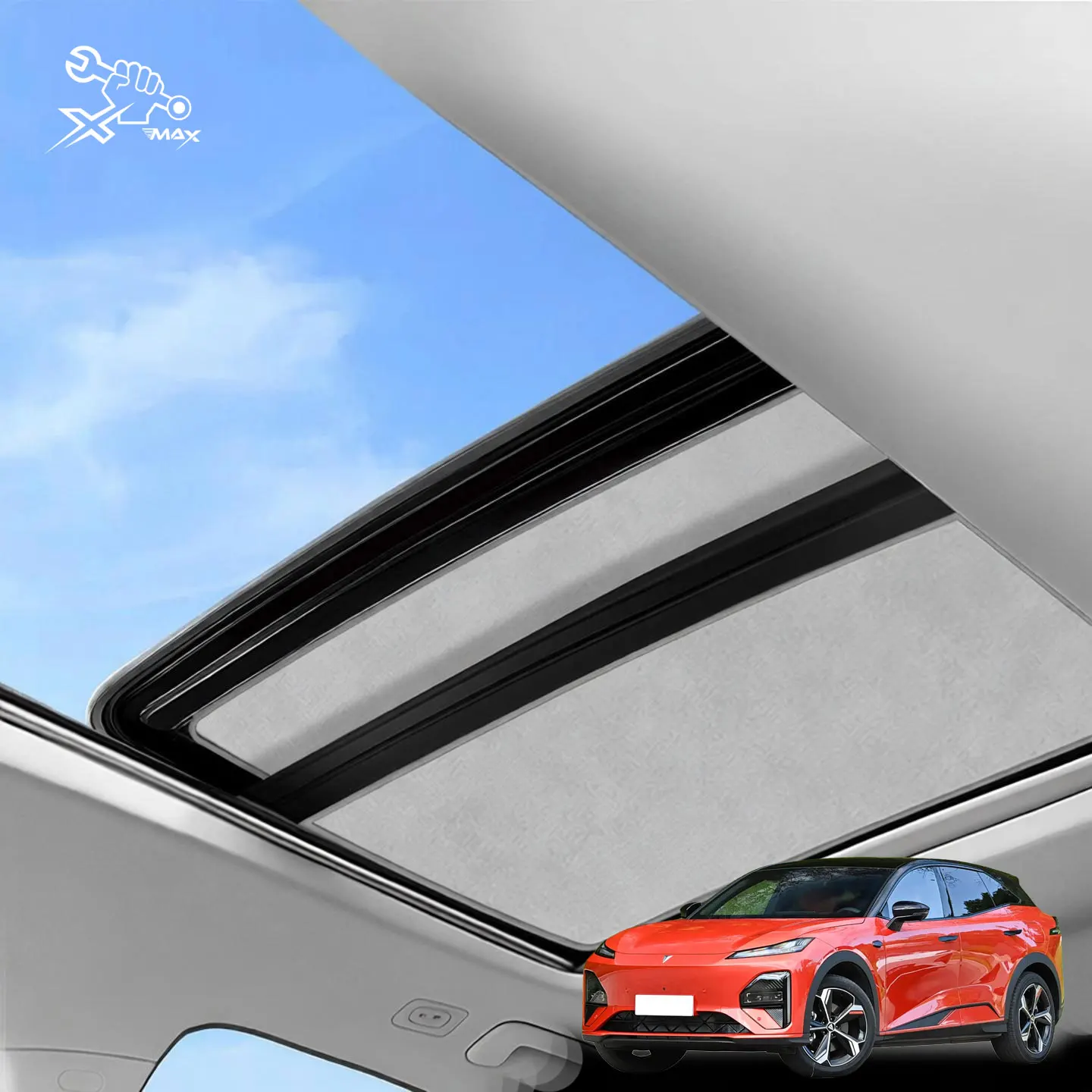Car Sunroof Shade For Deepal S07/S7 2023-2026 Custom Fit Glass Roof Sunshade Roof Heat Insulation Interior Accessory Roof Shield
Car Sunroof Shade For Deepal S07/S7 2023-2026 Custom Fit Glass Roof Sunshade Roof Heat Insulation Interior Accessory Roof Shield