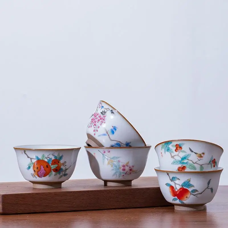 Large Size Ceramic Tea Cup Female Style Single Cup Tea Drinking Bowl Hostess Cup Home Use Gongfu Tea Set Porcelain Cup
Large Size Ceramic Tea Cup Female Style Single Cup Tea Drinking Bowl Hostess Cup Home Use Gongfu Tea Set Porcelain Cup
