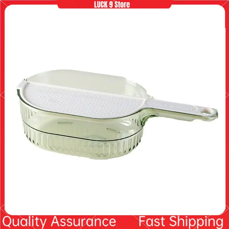 Rice Washer Strainer Bowl Plastic Fruit Washer Strainer With Handle & Drain Baffle, Multi Functional Drain Basket-AB52
Rice Washer Strainer Bowl Plastic Fruit Washer Strainer With Handle & Drain Baffle, Multi Functional Drain Basket-AB52