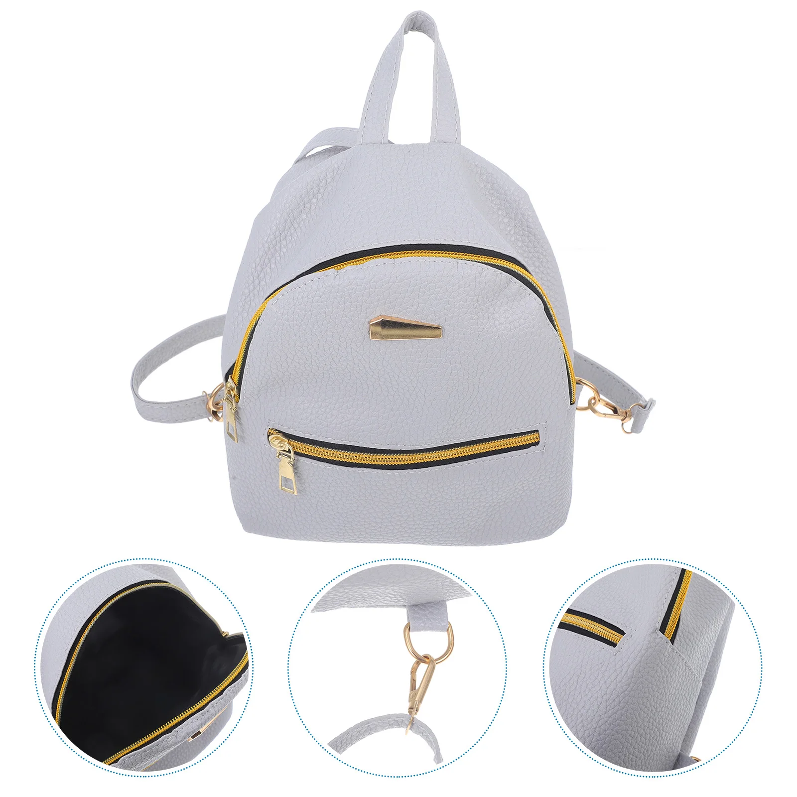 Backpack Women Fashion Grey Color Tote Bags Purse Purses Travel Handbag School Daypack Outdoor Activities Mini
Backpack Women Fashion Grey Color Tote Bags Purse Purses Travel Handbag School Daypack Outdoor Activities Mini