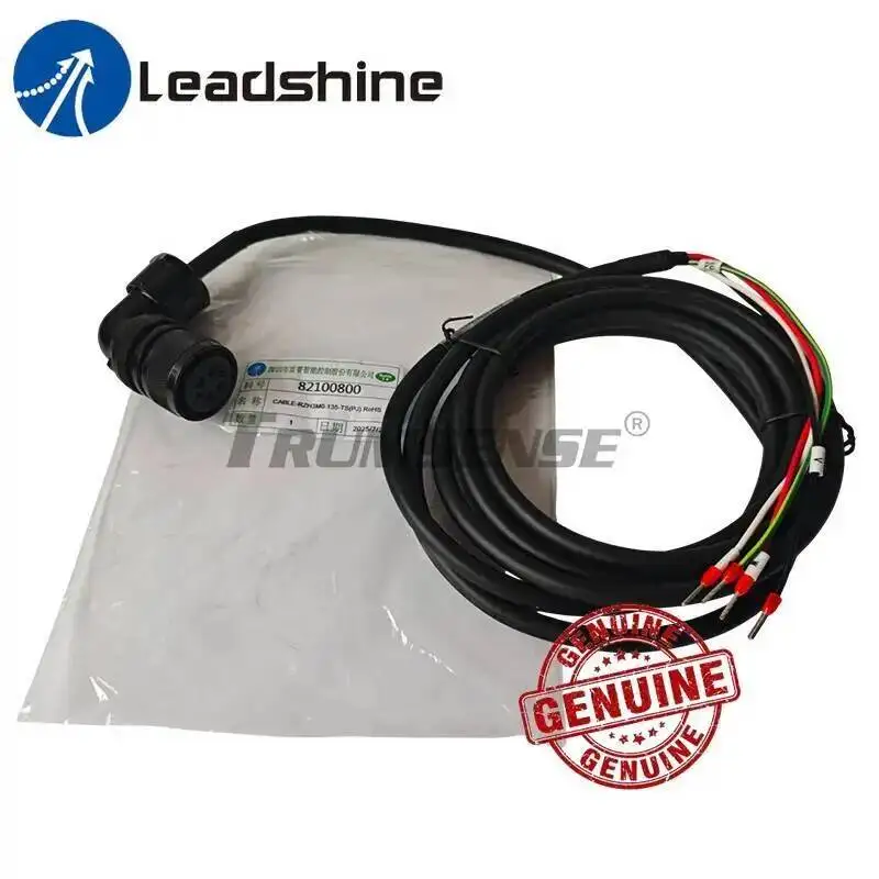 Leadshine Power Cable CABLE-RZH3M0-135-TS(PJ) Used for Leadshine L7-1500 Servo Drive and Servo Motor ACM1M-1315 3 meter Length
Leadshine Power Cable CABLE-RZH3M0-135-TS(PJ) Used for Leadshine L7-1500 Servo Drive and Servo Motor ACM1M-1315 3 meter Length