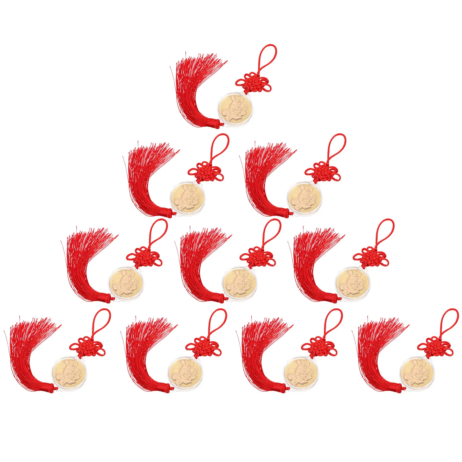 10 Pcs Golden Rabbit Pendant Chinese New Year Items Household Appearance Polyester
10 Pcs Golden Rabbit Pendant Chinese New Year Items Household Appearance Polyester
