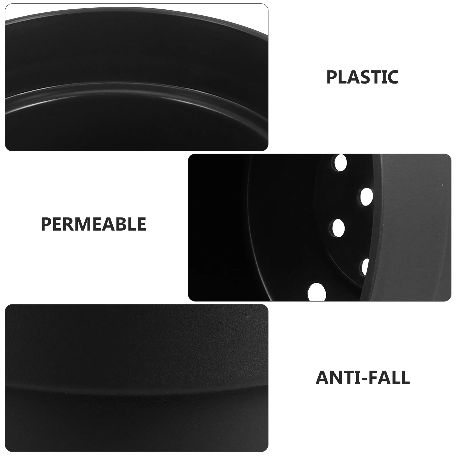 Thickened Breathable Flower Pot Durable Plastic Pots for Modern Balcony Garden Plants Container Decor
Thickened Breathable Flower Pot Durable Plastic Pots for Modern Balcony Garden Plants Container Decor
