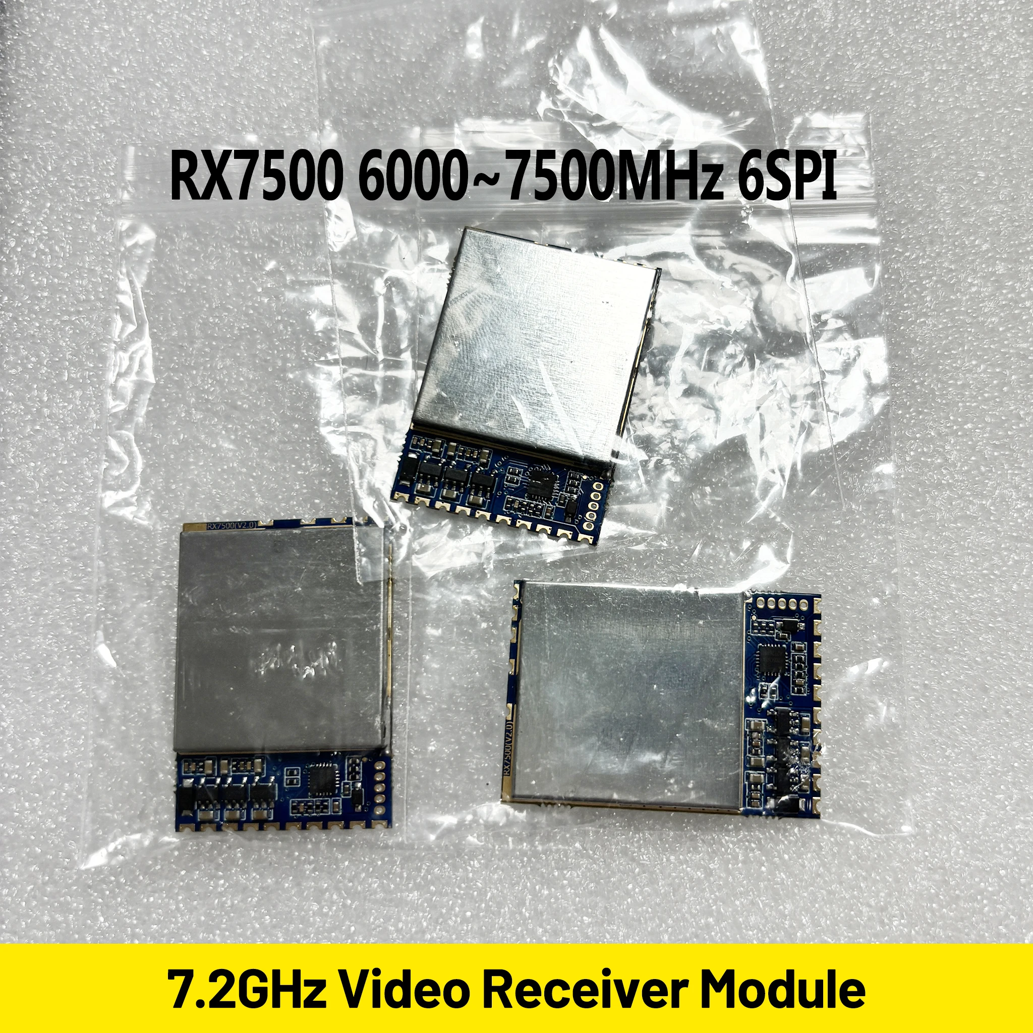 1/5 шт. Модуль видеоприемника 7.2 ГГц RX7500 6000~7500 МГц с выходом RSSI, уровень сигнала 6SPI 3.3В для FPV RC моделей
1/5 шт. Модуль видеоприемника 7.2 ГГц RX7500 6000~7500 МГц с выходом RSSI, уровень сигнала 6SPI 3.3В для FPV RC моделей