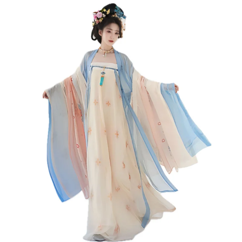 Large Size 3XL Chinese Hanfu Dress Women Oversized Cosplay Costume Ancient Tang Suits Printed Hanfu Suitable For Ladies 95KG
Large Size 3XL Chinese Hanfu Dress Women Oversized Cosplay Costume Ancient Tang Suits Printed Hanfu Suitable For Ladies 95KG