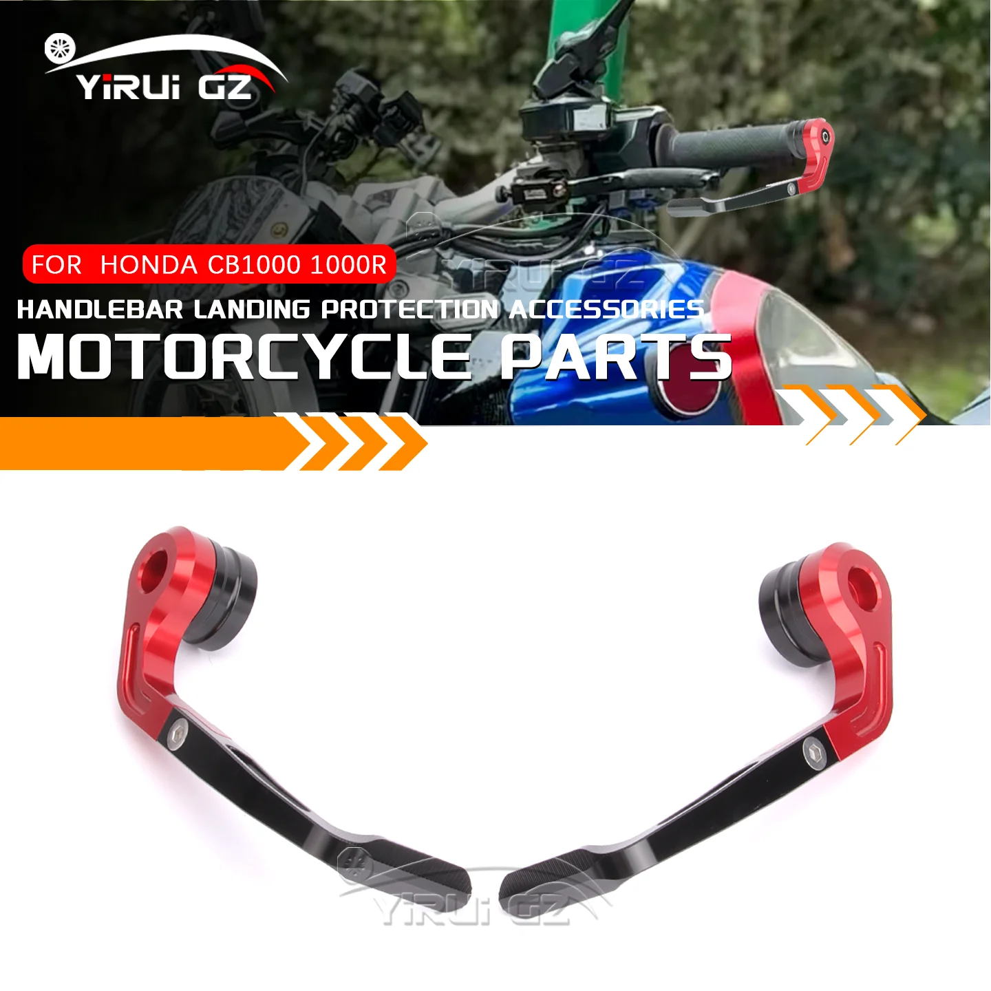 For HONDA CB1000 CB1000R CB1000 C B1000R 1000 Brake Lever Guard CNC Aluminium Universal 7/8 " NEW Handlebar Protectors Universal
For HONDA CB1000 CB1000R CB1000 C B1000R 1000 Brake Lever Guard CNC Aluminium Universal 7/8 " NEW Handlebar Protectors Universal