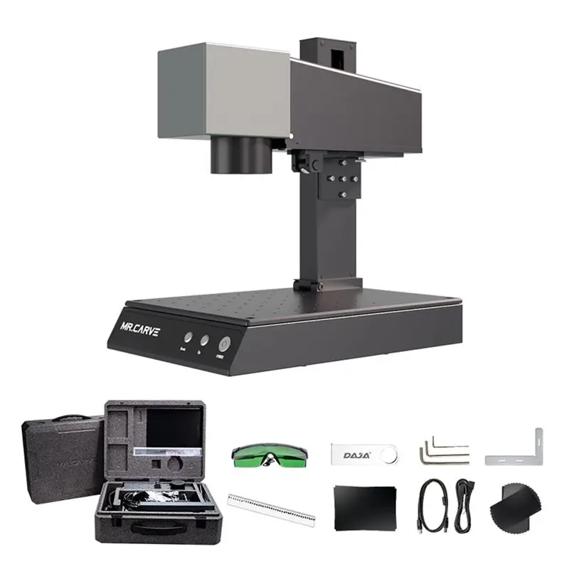 Fiber Laser Marking Machine for Metal Plastics and Jewelry with Mobile App Wholesale Price
Fiber Laser Marking Machine for Metal Plastics and Jewelry with Mobile App Wholesale Price