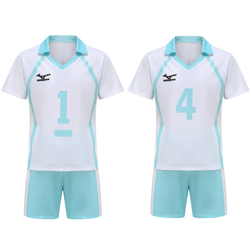 Aoba Johsai High School Oikawa Tooru Iwaizumi Hajime Jersy Volleyball Team Uniform for Boy Sportswear Set Anime Haikyu Cosplay
Aoba Johsai High School Oikawa Tooru Iwaizumi Hajime Jersy Volleyball Team Uniform for Boy Sportswear Set Anime Haikyu Cosplay