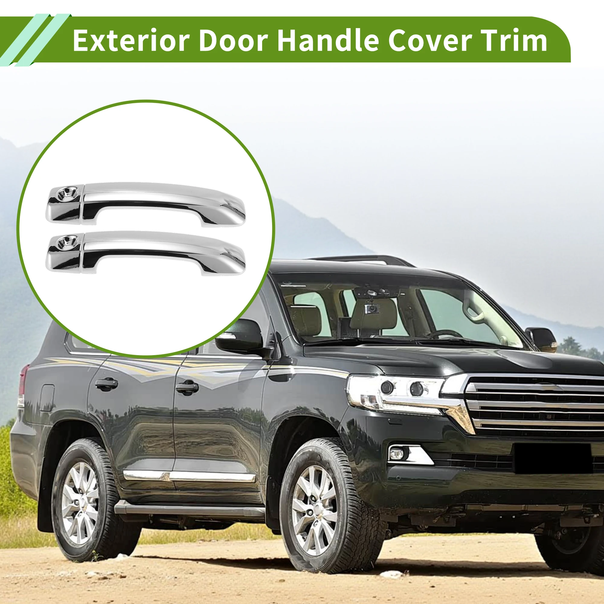 UXCELL Exterior Door Handle Cover Trim Door Handle Cover for Toyota FJ Cruiser 2007-2022 Electroplated 1 Set
UXCELL Exterior Door Handle Cover Trim Door Handle Cover for Toyota FJ Cruiser 2007-2022 Electroplated 1 Set