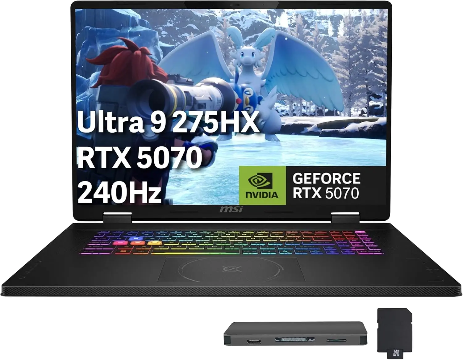 MSI Crosshair Intel Ultra 9 275HX, NVIDIA RTX 5070 8 ГБ GDDR7, 64 ГБ DDR5, 3 ТБ накопитель (2 ТБ SSD + 1 ТБ док-станция), RGB
MSI Crosshair Intel Ultra 9 275HX, NVIDIA RTX 5070 8 ГБ GDDR7, 64 ГБ DDR5, 3 ТБ накопитель (2 ТБ SSD + 1 ТБ док-станция), RGB