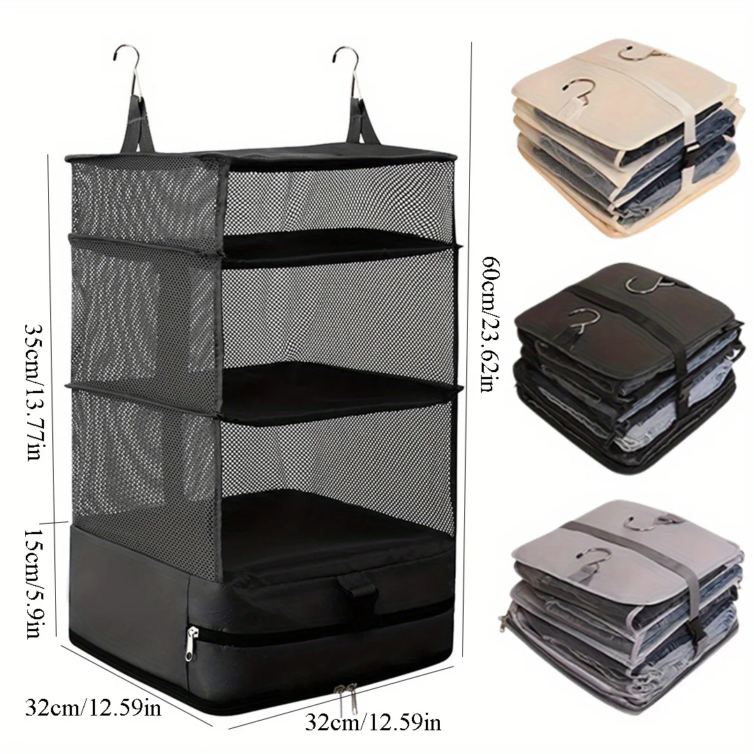 Travel Storage Bag Dormitory Wardrobe Hanging Multi functional Storage Artifact Clothing Underwear Socks Storage Compression Bag
Travel Storage Bag Dormitory Wardrobe Hanging Multi functional Storage Artifact Clothing Underwear Socks Storage Compression Bag