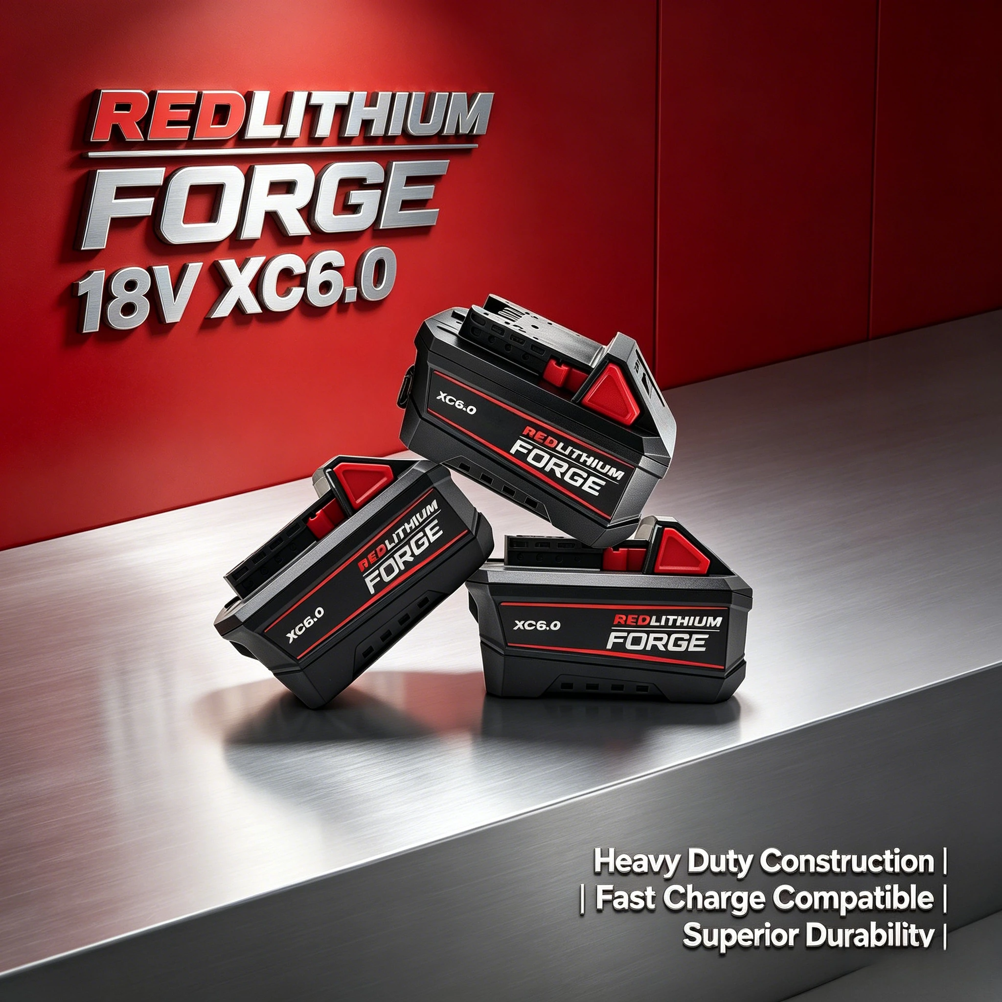 18V For Milwaukee M18 REDLITHIUM FORGE 6.0Ah Battery Original Factory Lithium Ion Pack for Heavy Duty Power Tool
18V For Milwaukee M18 REDLITHIUM FORGE 6.0Ah Battery Original Factory Lithium Ion Pack for Heavy Duty Power Tool