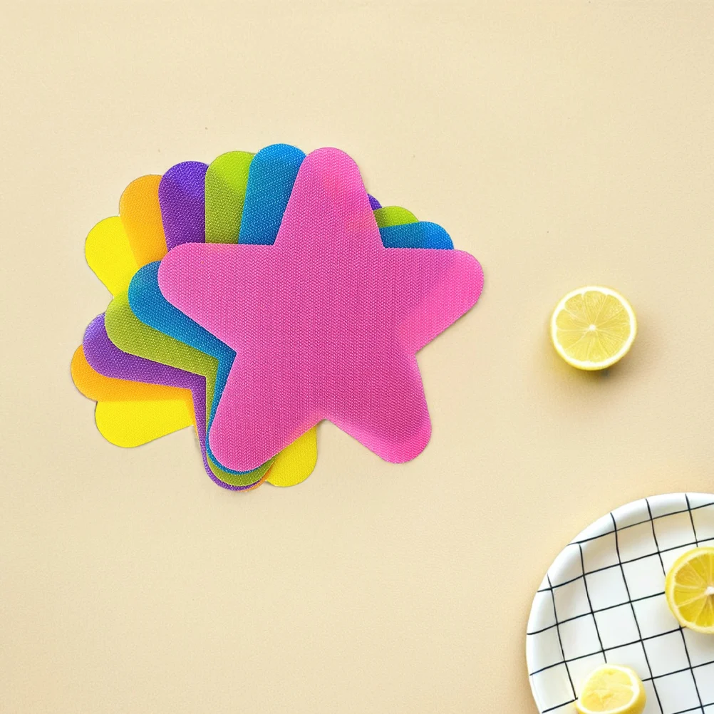 20Pcs Five-Point Star Carpet Markers Colorful Preschool Classroom Sitting Floor Spots Non Slip Educational Seat Position Markers
20Pcs Five-Point Star Carpet Markers Colorful Preschool Classroom Sitting Floor Spots Non Slip Educational Seat Position Markers