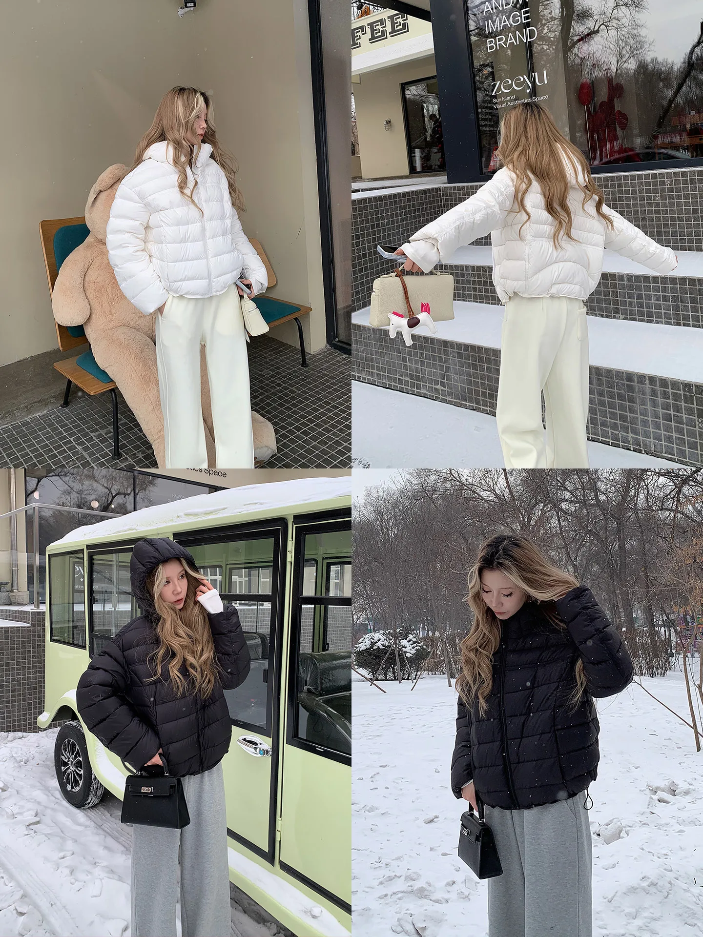 KMZD Women's ort down Jaet 90 White Du Feather Lightweight Zipper Slimming Warm Winter Outerwear Coat with Hood
KMZD Women's ort down Jaet 90 White Du Feather Lightweight Zipper Slimming Warm Winter Outerwear Coat with Hood