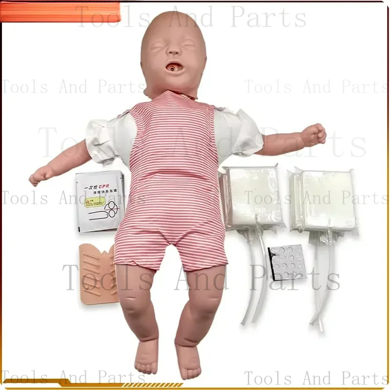 Infant Training Model With Accessories Airway Obstruction First Aid Practice CPR Manikin Heimlich Medical Teach
Infant Training Model With Accessories Airway Obstruction First Aid Practice CPR Manikin Heimlich Medical Teach