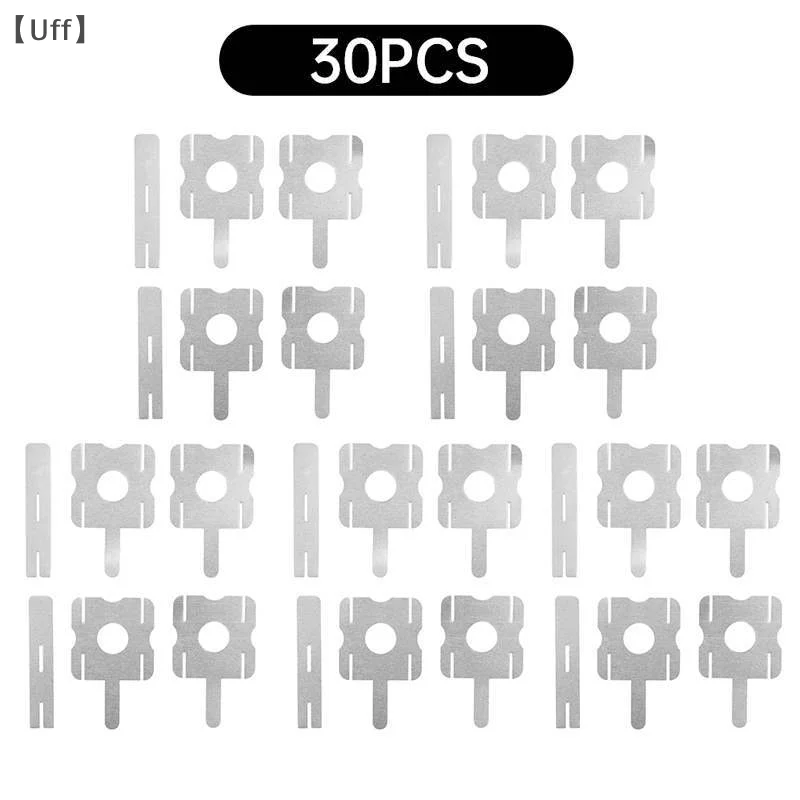30pcs 18650 Lithium Battery Nickel Sheet Polygonal Battery Nickel Sheet For Spot Welding Machine Batteries Connection Sheets
30pcs 18650 Lithium Battery Nickel Sheet Polygonal Battery Nickel Sheet For Spot Welding Machine Batteries Connection Sheets
