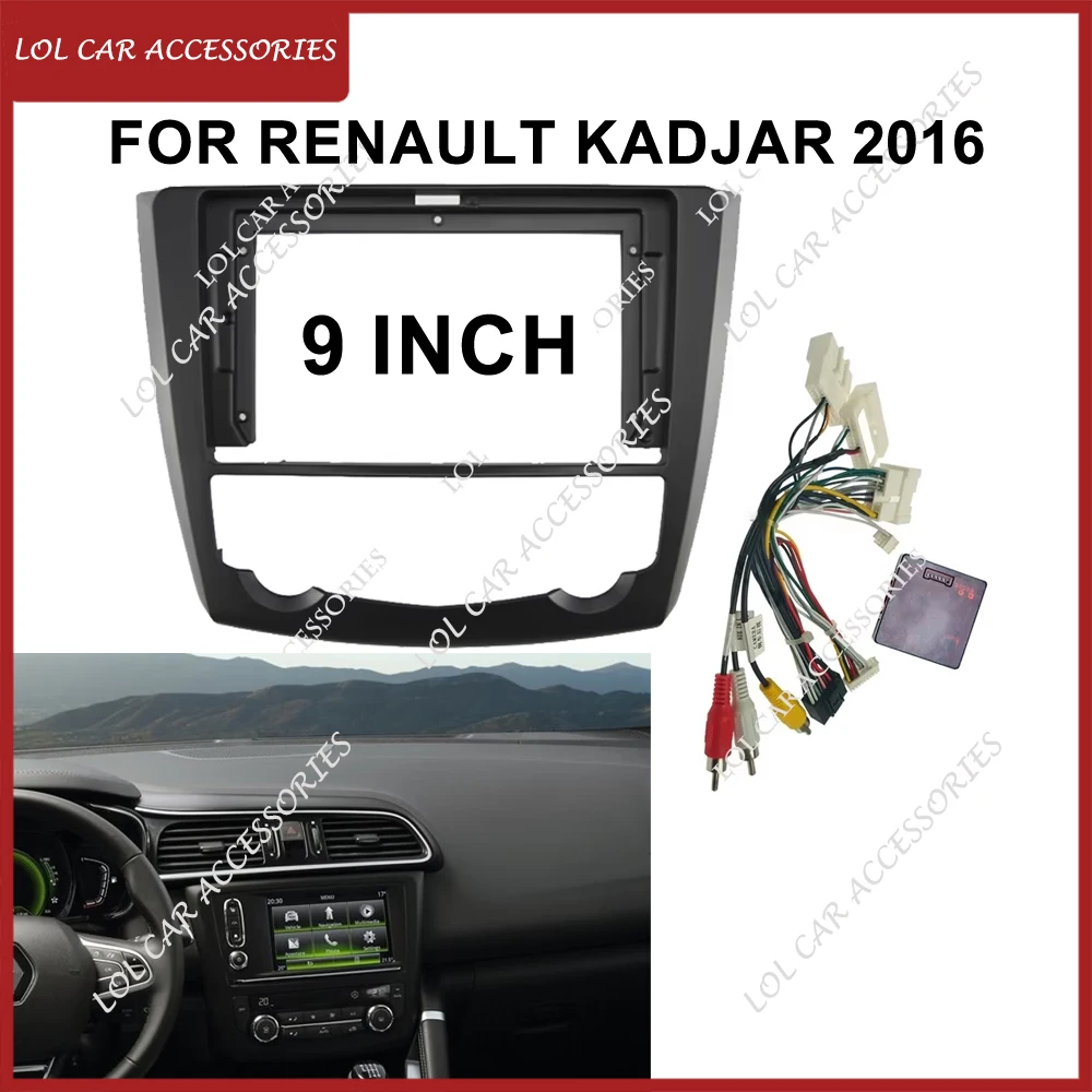 9 Inch For Renault KADJAR 2016 Car Radio GPS MP5 Stereo Android Player Head Unit 2 Din Panel Fascia Dash Cover Frame
9 Inch For Renault KADJAR 2016 Car Radio GPS MP5 Stereo Android Player Head Unit 2 Din Panel Fascia Dash Cover Frame
