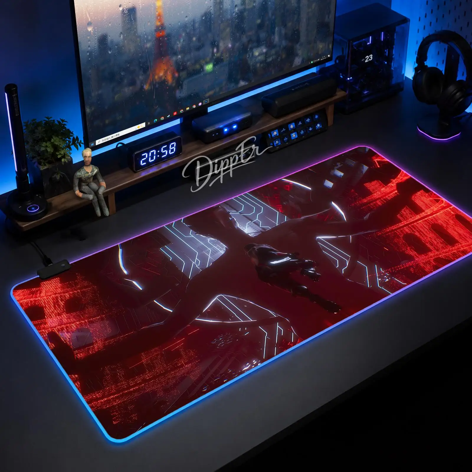 Game Ghostrunner Mouse Pad Gaming Anime Mouse Pad XXL RGB Desk Mats LED Table Pads Backlit Rubber Desktop
Game Ghostrunner Mouse Pad Gaming Anime Mouse Pad XXL RGB Desk Mats LED Table Pads Backlit Rubber Desktop