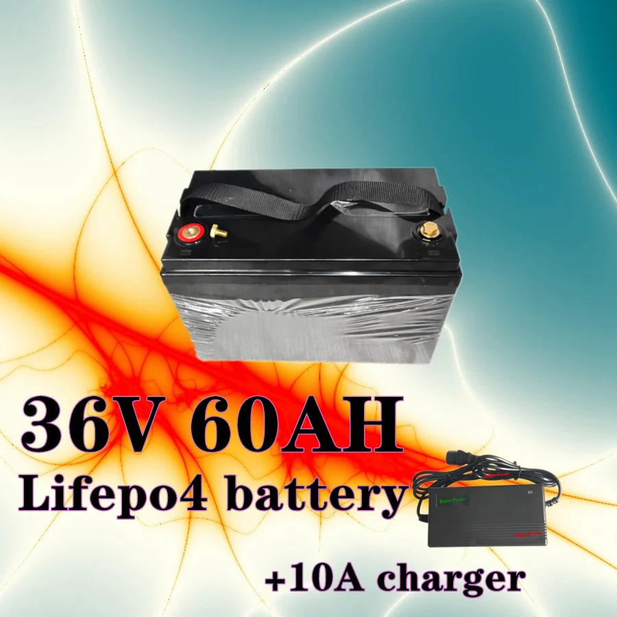 Teswatts 36V 60AH durable Lifepo4 lithium battery with BMS deep cycle +10A charger
Teswatts 36V 60AH durable Lifepo4 lithium battery with BMS deep cycle +10A charger