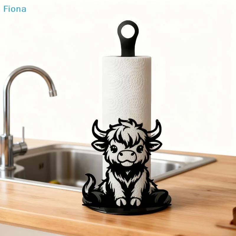 ✔Highland Cow Paper Towel Holder,Cute Black Metal Kitchen Towel Roll Stand for Farmhouse Decor
✔Highland Cow Paper Towel Holder,Cute Black Metal Kitchen Towel Roll Stand for Farmhouse Decor