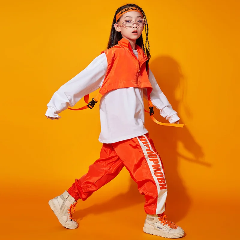 Fashion Cotton Orange Hoddies Top Pants Children Ballroom Dancing Clothes Hip Hop Costumes for Girls Boys StreetJazz Dancewear
Fashion Cotton Orange Hoddies Top Pants Children Ballroom Dancing Clothes Hip Hop Costumes for Girls Boys StreetJazz Dancewear
