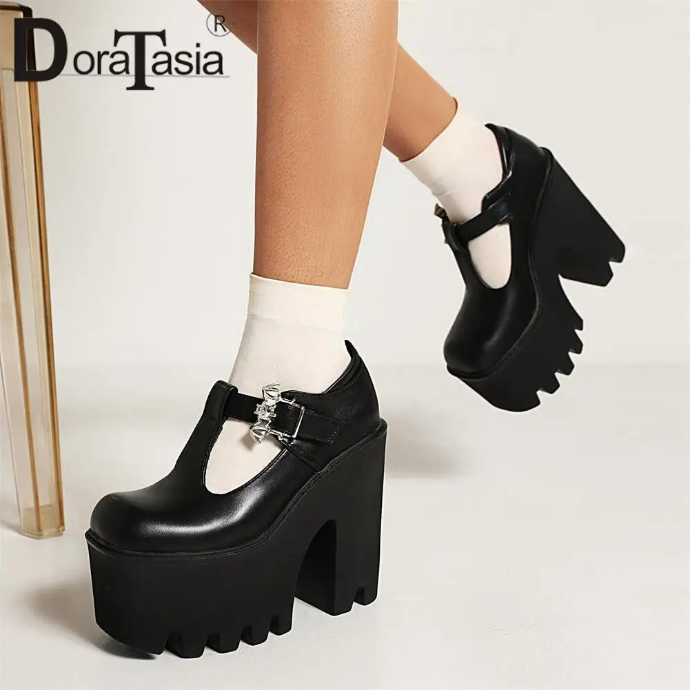 Plus Size 44 Brand New Female Platform Mary Janes Pumps Fashion Buckle Chunky High Heels Pumps Women Party OL Goth Shoes Woman
Plus Size 44 Brand New Female Platform Mary Janes Pumps Fashion Buckle Chunky High Heels Pumps Women Party OL Goth Shoes Woman