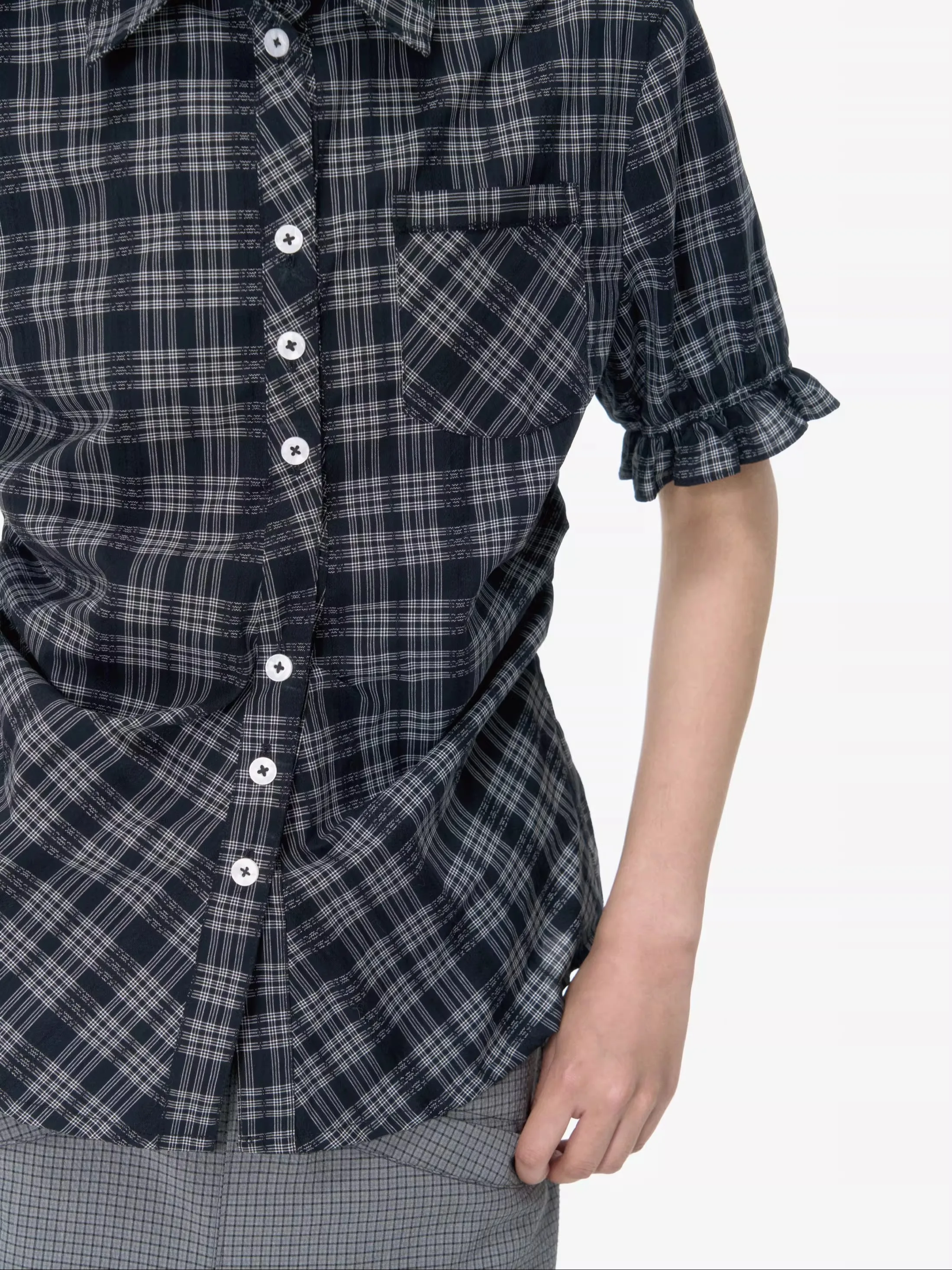 Классическая ретро-юбка Yeoyeom из чистого хлопка, дышащая, с эластичным поясом и оборками, стандартный крой, лето 2025, женская юбка
Классическая ретро-юбка Yeoyeom из чистого хлопка, дышащая, с эластичным поясом и оборками, стандартный крой, лето 2025, женская юбка