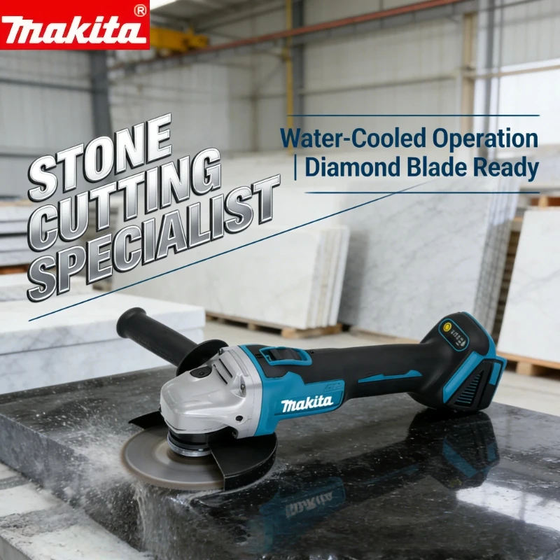 Makita DGA504 18V Brushless Cordless Angle Grinder with 6.0Ah Battery, 125mm Multi-Purpose Cutting & Grinding Tool
Makita DGA504 18V Brushless Cordless Angle Grinder with 6.0Ah Battery, 125mm Multi-Purpose Cutting & Grinding Tool