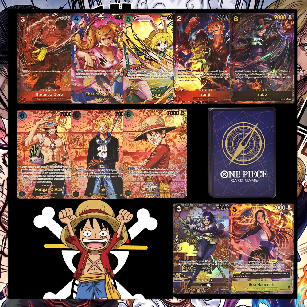 One Piece Proxy Cards Collection Roronoa Zoro Tashigi Sabo Sanji Chopper Anime Game Cards English Version Toys Gifts
One Piece Proxy Cards Collection Roronoa Zoro Tashigi Sabo Sanji Chopper Anime Game Cards English Version Toys Gifts