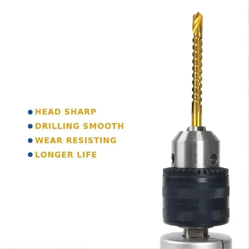8Mm Titanium Coated Drill Bit Spiral Jagged Saw Drill Bit Composite Drill Bit Twist Drill Bit
8Mm Titanium Coated Drill Bit Spiral Jagged Saw Drill Bit Composite Drill Bit Twist Drill Bit