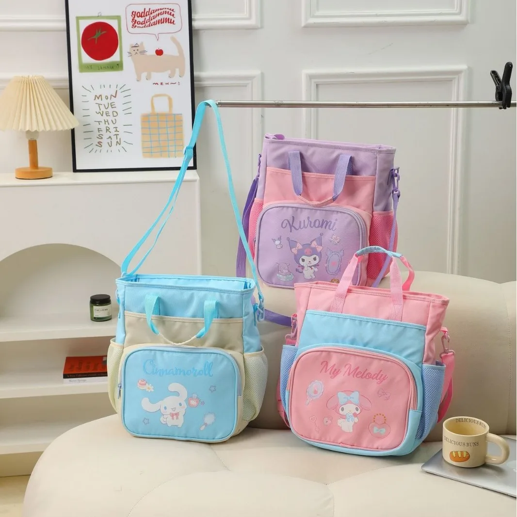Sanrio Handbag Kuromi My Melody Cinnamoroll Thick Hand Bag Girl Heart Cartoon Cute Anime Bag Shoulder Bag Portable Gift for Kids
Sanrio Handbag Kuromi My Melody Cinnamoroll Thick Hand Bag Girl Heart Cartoon Cute Anime Bag Shoulder Bag Portable Gift for Kids