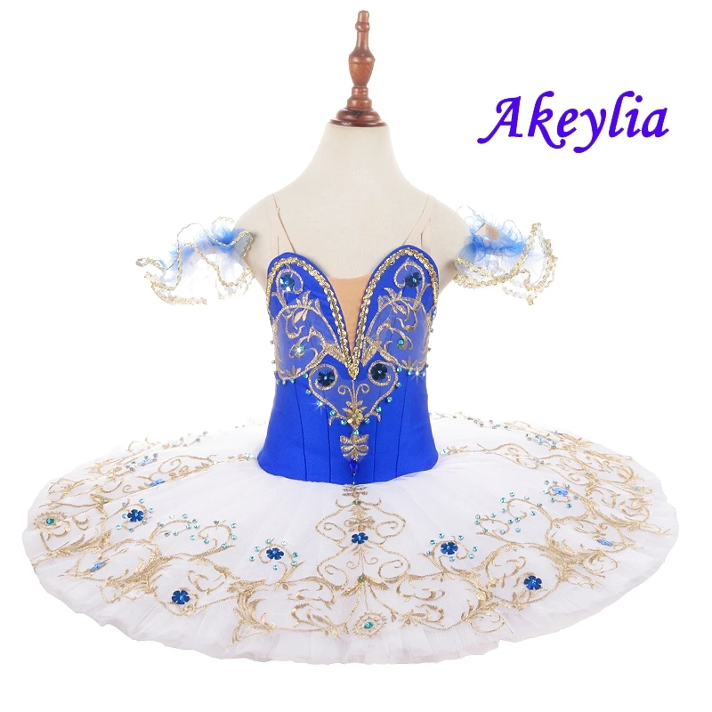 Royal blue white Ballet Tutus Dress Classical Professional Ballet Tutu adult Pancake Sleeping Beauty Variation Costume for baby
Royal blue white Ballet Tutus Dress Classical Professional Ballet Tutu adult Pancake Sleeping Beauty Variation Costume for baby