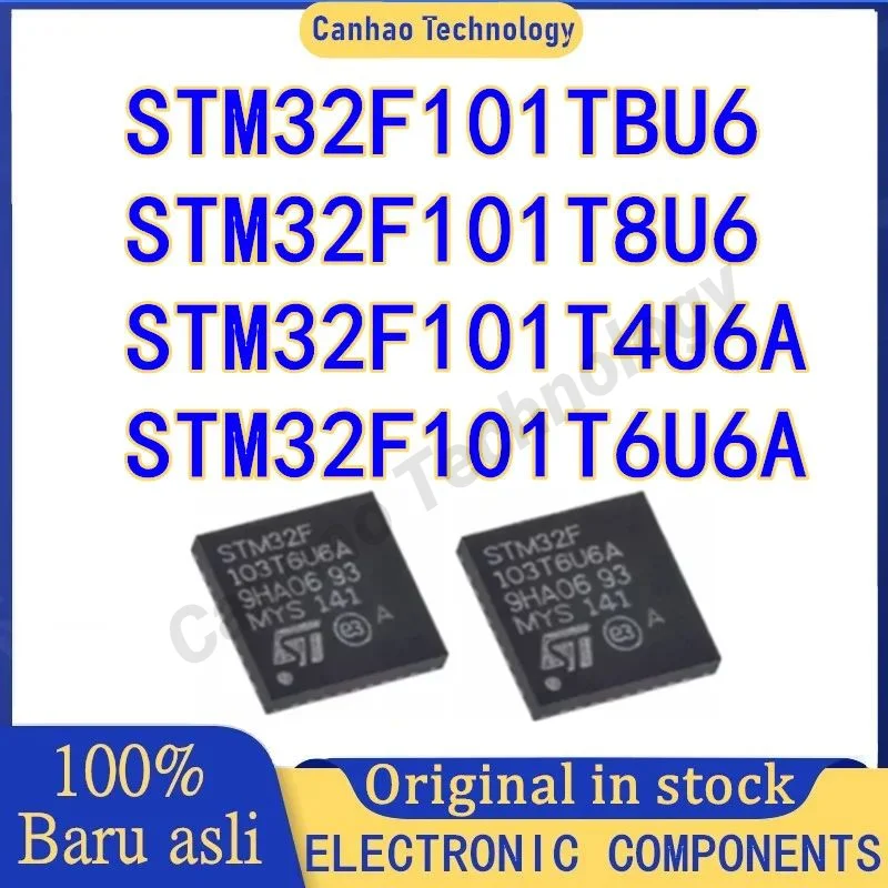 STM32F101T4U6A STM32F101T6U6A STM32F101TBU6 STM32F101T8U6 QFN-36 Микросхема 100% новый оригинал на складе
STM32F101T4U6A STM32F101T6U6A STM32F101TBU6 STM32F101T8U6 QFN-36 Микросхема 100% новый оригинал на складе