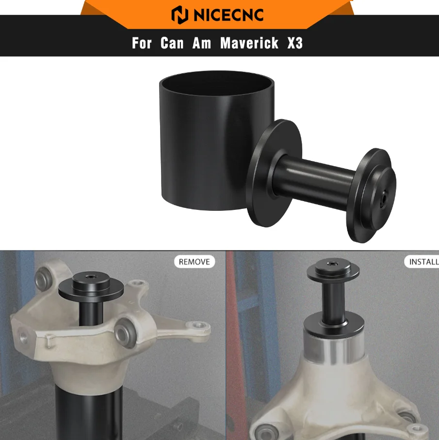 Пресс-инструмент для установки подшипника колеса NICECNC для Can-Am Maverick X3 Max R RR Turbo DPS XRS XMR 4x4 2018-2019 аксессуары UTV
Пресс-инструмент для установки подшипника колеса NICECNC для Can-Am Maverick X3 Max R RR Turbo DPS XRS XMR 4x4 2018-2019 аксессуары UTV