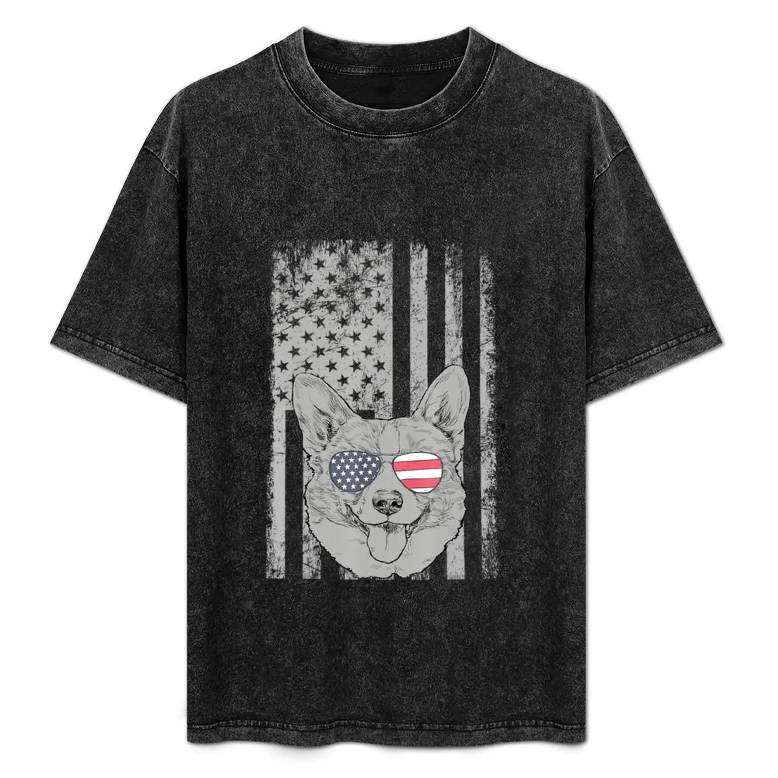 Corgi Men Women Kids CorgiAmerican Flag T-Shirt No Iron Casual Short Sleeve Top
Corgi Men Women Kids CorgiAmerican Flag T-Shirt No Iron Casual Short Sleeve Top