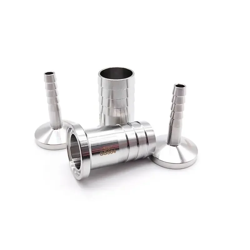 SS304 Sanitary Hose Barb Tri Clamp Adapter Barb OD 8-25mm Ferrule OD 25.4-64mm Pipe Fitting for Water Oil Homebrew Conversion
SS304 Sanitary Hose Barb Tri Clamp Adapter Barb OD 8-25mm Ferrule OD 25.4-64mm Pipe Fitting for Water Oil Homebrew Conversion